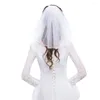 Bridal Veils Veil 1 Tier Rhinestone Wedding With Comb Women's Short 2024