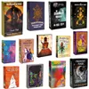 Nouveaux jeux de cartes Tarot Deck Cartes Oracle pour la divination Usage personnel Tarotonial Le jeu de formation ultime au tarot 13 styles de cartes de jeu à domicile