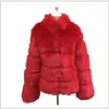 Pele feminina femme hiver 2024 chaud falso casaco feminino fourrure roupas topos manteau