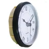 Clocks Accessories Diameter 90mm Round Clock Insert Bells Handicraft Inlaid Quartzs Head Cores For Repair And Crafting