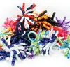 30Pcs Hair Ties Rubber Bands Colorful Curly Ribbon Elastic Seamless Hair Bows Bands for Girls Toddlers Kids Accessories Gifts 240103