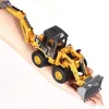 Jouets pour garçons alliage tracteur enfants pelle Bulldozer Miniature grue camion modèle moulé sous pression ferme ingénierie véhicule enfants cadeaux 240103