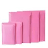 50pcs Bubble Mailers Enveloppes rembourrées Film perlé Cadeau Présent Mail Enveloppe Sac pour Livre Magazine Doublé Mailer Auto-Scellant Rose Kkixc