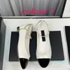 Dress shoes Ballet shoe Spring Autumn Pearl Gold Chain fashion Flat boat shoe Lady Lazy dance Loafers Black women SHoes size 34-41-42