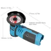 19500rpm Angle Grinder 12V Rechargeable Lithium Battery Cordless Mini Grinder Polishing Machine for Cutting Polishing 240104