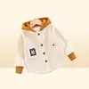 Spring Autumn Baby Clothes Corduroy Blouse Kid Hoodies Toppar pojkar flickor Bomullssport Sport Hooded Sweatshirts Spädbarn 2203077283492