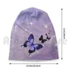 Berets y Las Mariposas (Purple) Hat 983 Butterflies Pretty Blite блески блесток