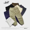 INFLATION Solid Color Minimalist Tracksuits Unisex Spring Sweatshirt and Sweatpant Set Men Jogging Suit 240104