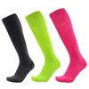 Bomullskvinnor Män kompressionsstrumpor Male Football Socks Soccer Outdoor Running Cycling Basketball Sport 240104