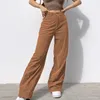 Pantalon en jean pour femmes, couleur unie, taille moyenne, jambes larges, droit, décontracté, Baggy, vêtements Vintage des années 90, 2024