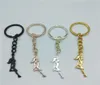 Keychains Trendy Pole Dancer Key Chains Strip Gift For Bachelorette Party Women Keyring Figure Jewellery7335292