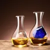 Japansk kristall skull glas is kanna vinflaska whisky kolv ölkylare vin dispenser karaffe karaff hål hål hamster bo 240104