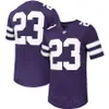 Stitch Football College 3 RJ Garcia II Jersey Mens Kansas State Wildcats 18 Will Howard 9 Treshaun Ward 5 Avery Johnson 31 DJ Giddens 21 Marques Sigle University