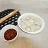 NUBECOM dumplings Tool maker schimmel Aluminium Samosa Fornuis Russische pelmeni 37 Gaten Ravioli Dumplings Maken Mold 240103