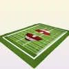 Tapetes 3D de futebol verde carpete infantil quarto tapete de beisebol campo de campo de quarto de piso de piso de piso grandes tapetes home personalizado3534356