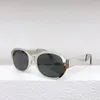 Occhiali da sole Nero Matel Cornice Ovale Per Donna Uomo Moda Retro Galsses Protezione UV Esterna Occhiali Gafas De Sol Para Mujeres