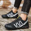 Men Outdoor Hiking Sneakers Climbing Trekking Lace Up Mountain Bike Shoes Flat Sport Cycling Breathable 240104