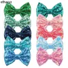 25 pièces/lot, 75 couleurs, 5 gros nœuds salissants à paillettes avec/sans Clip, accessoires pour cheveux pour filles, couvre-chef de fête pour enfants, vente en gros, 240104