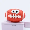 Dog Toys Tuggar husdjur Squeaky Toys Dog Chewing Rubber Ball Cleaning Tooth Dog Chew Toy For Dogs Bite Resistenta Pet Supplies Brinquedo Cachorro