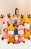 Plush Toy Deer Doll Christmas Party Söt Valentine039S Day Angel Sleeping Pillow Soft Animal Soothing Gift for Children DHL6542859