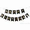 Party Decoration Multi Themes Happy Birthday Banner Baby Shower Decorations Po Booth Bunting Garland Flags