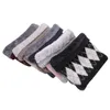 Bandanas Double-Layer Knitted Scarf Trendy Thick Fleece Lined Circle Loop Scarves Windproof Neck Warmer For Women & Men
