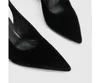 Escarpins Chaussures pour femmes élégantes chaussures à talons de luxe robe à talons hauts noir strass Stiletto coréen Sexy Nude fête Trendyol 240103