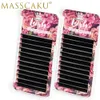 5Cases/Lot MASSCAKU Easy Fan Bloom Eyelash Extension Austomatic Flowering Fast Fan Self-Making Fans Volume Lashes Supplies 240104