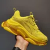 Fashion Casual Shoes Designer Luxury Sneakers triple s Sports Hiking Men Pink Women Platform Trainers Clear Sole Purple Outdoor Sports Jogging Yellow Green Red 36-45