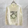 Luxury Brand Love Men's Sweater Embroidered Alphabet Designer Men's Shirt Hoodie Crewneck Sweatshirt Knit Top Women's Sweater