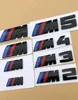1pcs Glanzend Zwart 3D ABS M M2 M3 M4 M5 Chrome Emblem Auto Styling Spatbord Kofferbak Badge Logo sticker voor BMW goede Quality9156809