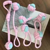 Dog Toys Chews 6PCS/Pack Chew Cotton Rope Dog Toy for Outdoor Teeth Clean Ball Rope Toys Ball Tough Teething Rope Tug of War Fetching Bone