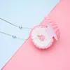 Pendant Necklaces Beautiful Merliah Mermaid Tale Pearl Necklace Cute Pink Shell Quality Metal Princess Jewelry For Women Girls Gifts