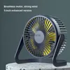 Electric Fans USB Desktop Fan 360 Rotating Mini Justerbar Portable Electric Fan Summer Air Cooler For Home Camping Summer Air Conditioners YQ240104