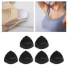 Tenue de yoga 3 paires d'inserts de soutien-gorge, bonnets amovibles, éponge douce respirante de remplacement pour haut de bikini, maillot de bain de sport