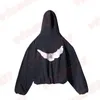 2024 Ünlü Erkek Hoodies Erkek Kadın Tasarımcı Beyaz Güvercin Desen Baskı Uzun Kollu Hoodie Tasarımcılar Kadın Sokak Stil Hip Hop Sweatshirt Boyutu S-XL