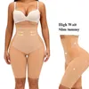 Trener z talią w talii plus kategorie Kobiety Shapewear Blobme Stumming Noge Noge Pirdle Shaper Butt Lifter Pantie