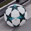 Top Soccer Ball Team Match Football Grass Outdoor Indoor Game Use Group Training Official Size 5 Seamless PU Leather 240103