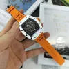 Fantastic designer Mechanical R i c h a r d Luxury Superclone Male wristwatches RM055 7JR4 AAA Automatic Movement Waterproof Watch Anti scratch Sapphire Mirror XBYP