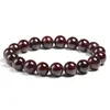 Colliers vin rouge naturel grenat Bracelets femmes bijoux fins pierre semi-précieuse perle Bracelet extensible filles énergie Femme bijoux cadeau