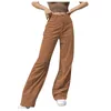 Pantalon en jean pour femmes, couleur unie, taille moyenne, jambes larges, droit, décontracté, Baggy, vêtements Vintage des années 90, 2024