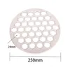 NUBECOM dumplings Tool maker mold Aluminum Samosa Cooker russian pelmeni 37 Holes Ravioli Dumplings Making Mold 240103