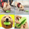 Brinquedos para cães mastiga brinquedo interativo para cães dispensador de comida bola brinquedos para mastigar cães escova de dentes para animais de estimação molar suprimentos de limpeza de dentes cachorrinhos cuidados odontológicos