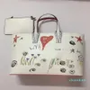 Mulher saco de moda totes bolsa composta feminina couro genuíno senhoras bolsa sacos tamanho grande 2pic conjunto luxurys carteiras f56346237s