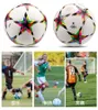 EST Soccer Football Footy Training Ball Size 5 Pu Indoor Match Outdoor for Men Women 240103