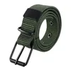 Cinture Accessori per cinture per giovani regolabili coreani Fibbia ad ardiglione in lega Cinturino per studenti in tela Cinture per uomo in nylon