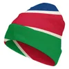 Berets Nation Namibia flaga wiejska dzianinowa kapelusz dla mężczyzn dla kobiet chłopców unisex zima jesienna czapka czapka ciepła czapka