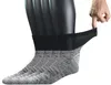 メンズ4ペア竹の糖尿病の足首の靴下はシームレスなつま先とクッションソレルサイズのサイズ1013 240103