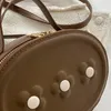 Mignon Mini porte-monnaie sac à main mode fille nouvelle fleur ovale en cuir Pu sacs de messager FMT-4292