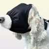 Appareils pour chiens Caps d'œil capillant Masque en nylon ombrage d'anxiété de compagnie Muette Boulangers pour le toilettage anti-voiture 23 juillet29616461